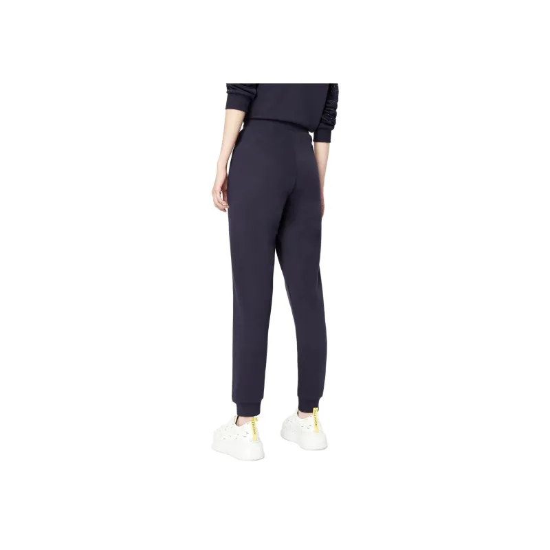 ARMANI EXCHANGEAE SS23 Knitted Sweatpants Women's Marine Blue-2