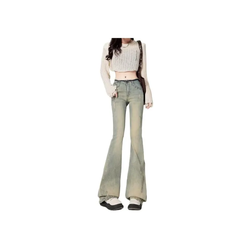 Concubine Zhu Jeans Women's Vintage Blue-0