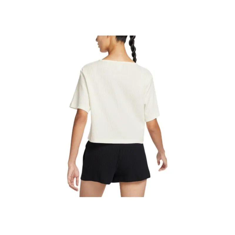 Nike Crop Tops Women's Sail White-3