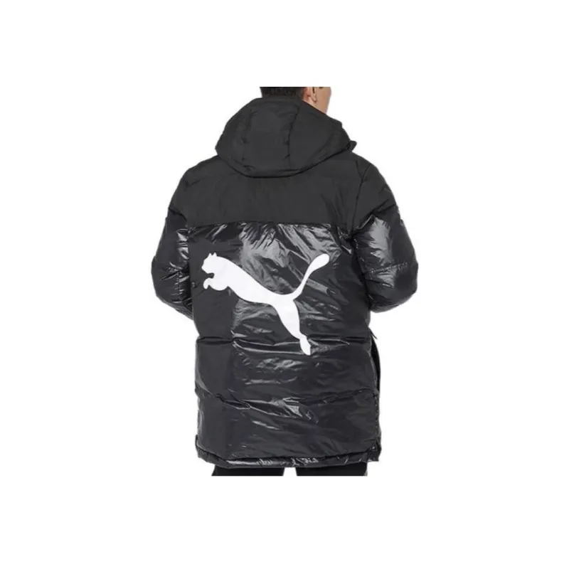 PUMA Down Jackets Men Black-4