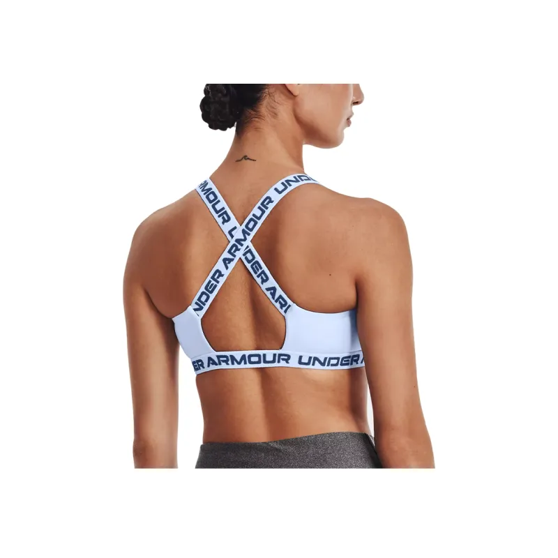 Under Armour Strappy Sports Underwear Women's Solid Blue-2