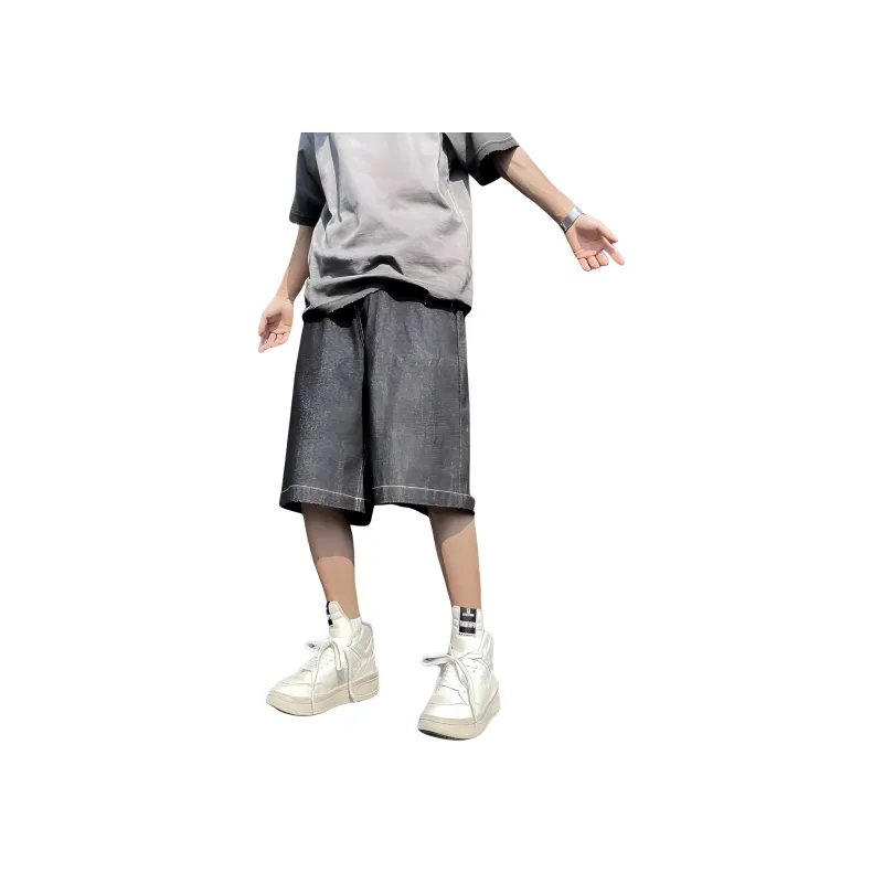 Nuthink Denim Shorts Unisex-0