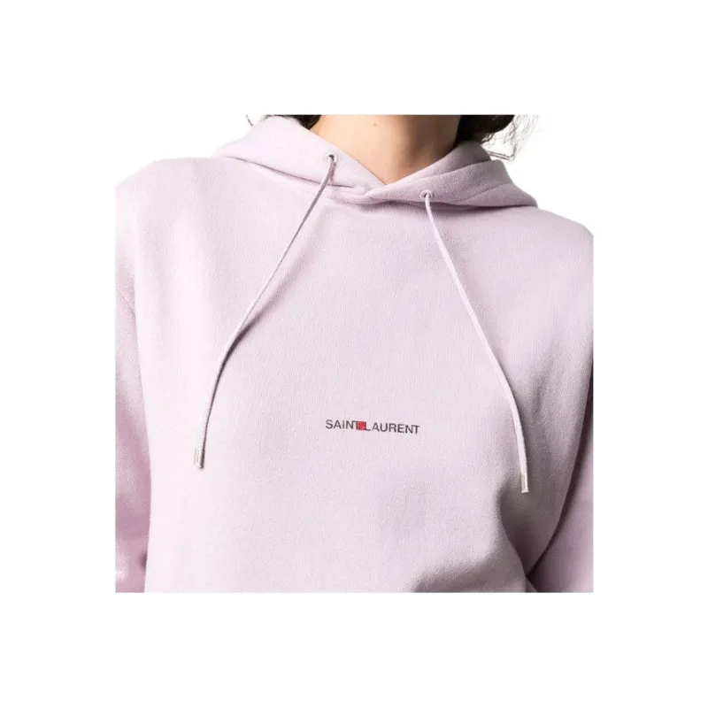 SAINT LAURENT Sweatshirts Women's Purple-4
