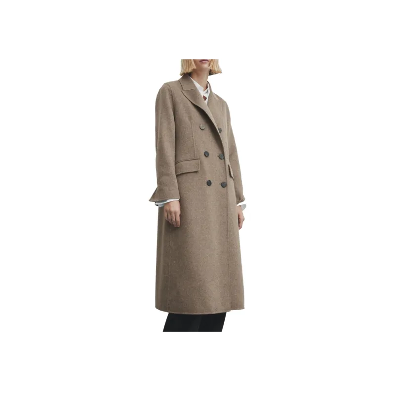 Massimo Dutti Coats Women's Dark Gray-2
