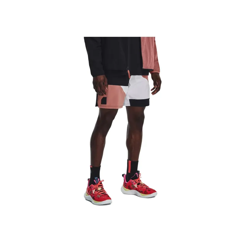 Under Armour Sports Shorts Men Polymer Red-4