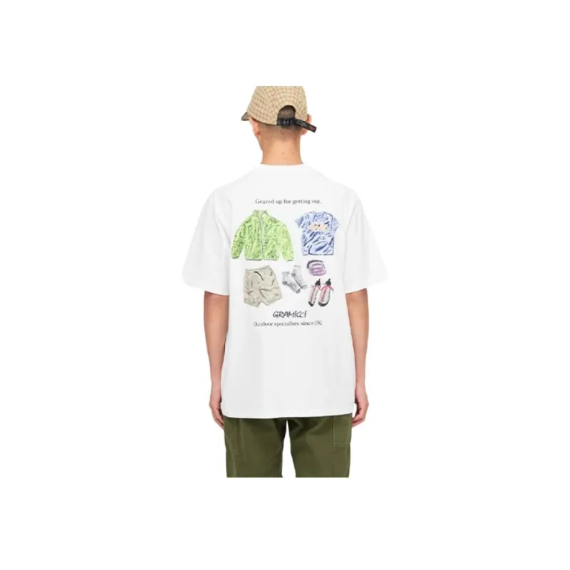 Gramicci Snail print T Shirt-7