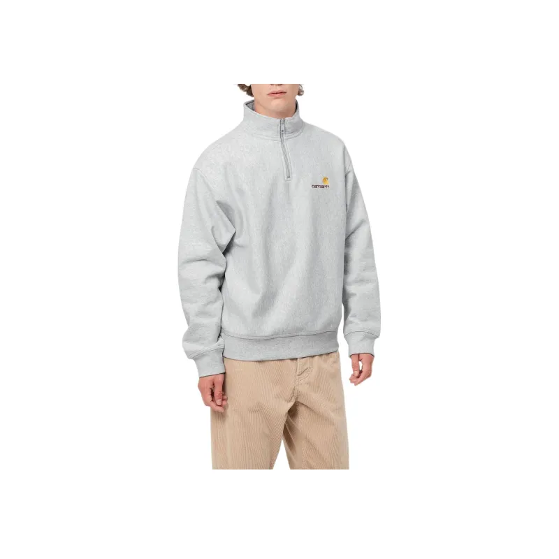 Carhartt WIP American Script Half zip Sweatshirt-4