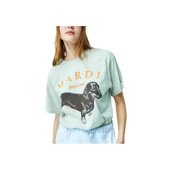 MARDI MERCREDI T Shirt Women's Light Beige Yellow