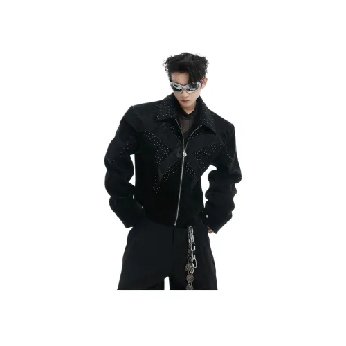 ARGUE 블랙 남녀공용 자켓