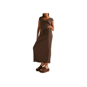 FREE PEOPLE Veda Sweater Set Skirt Set Women's Shopping Bag/Shopping Bag Color