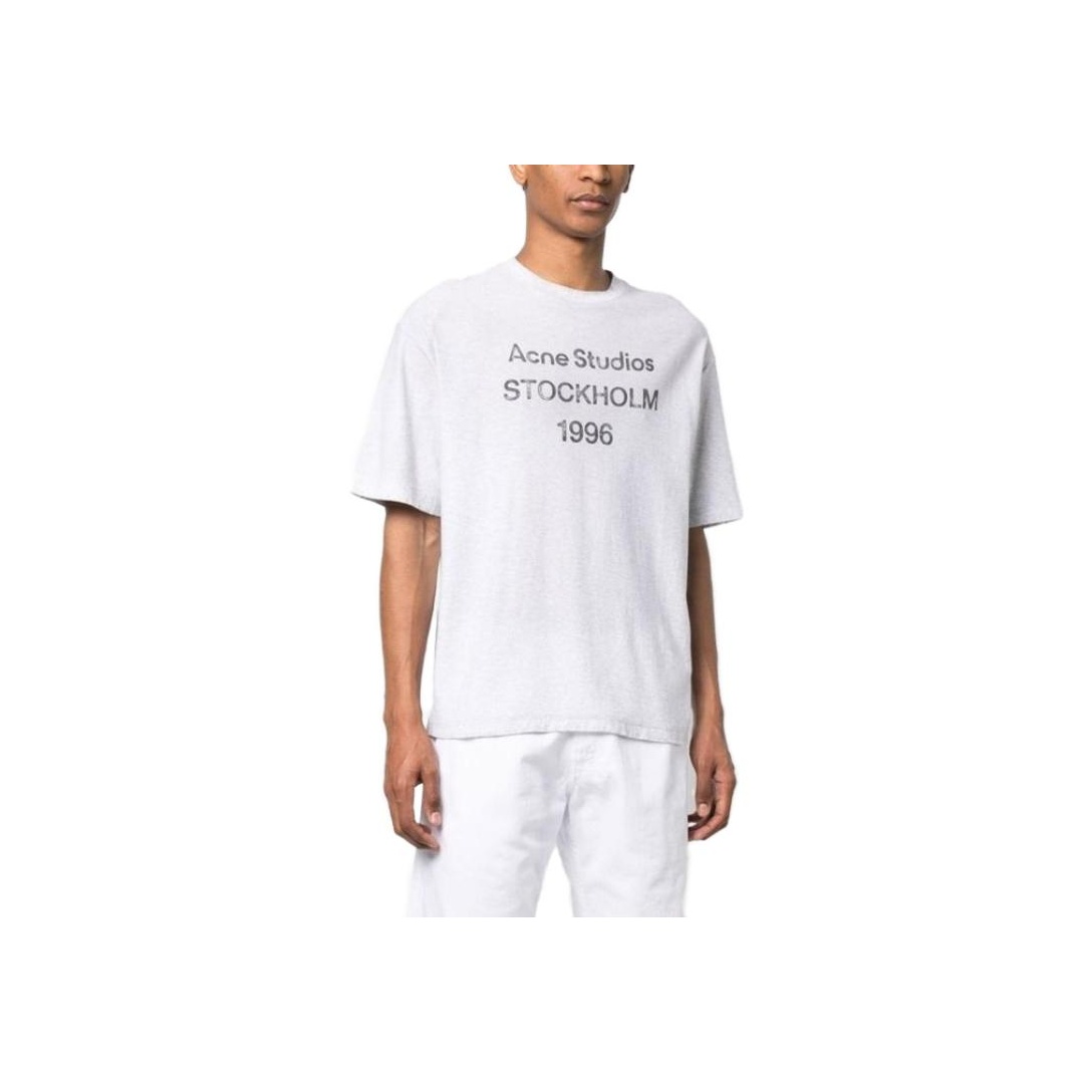 Acne Studios Logo Printed Crewneck T-Shirt L - POIZON