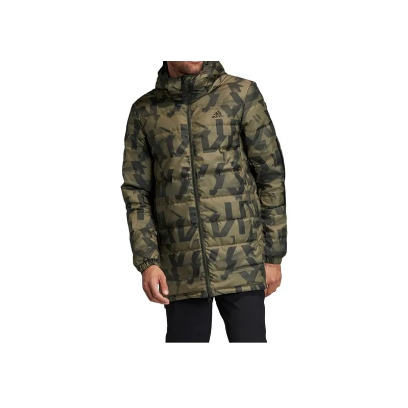 Adidas Down Jackets Men Olive Brown-3