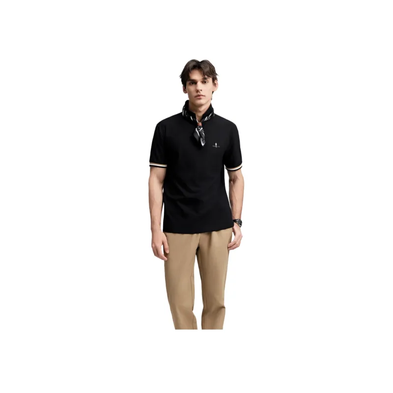 Biyin Leufen Cooling Technology Collection Polo Shirt Men's Free Car Mounted Number Plate-10