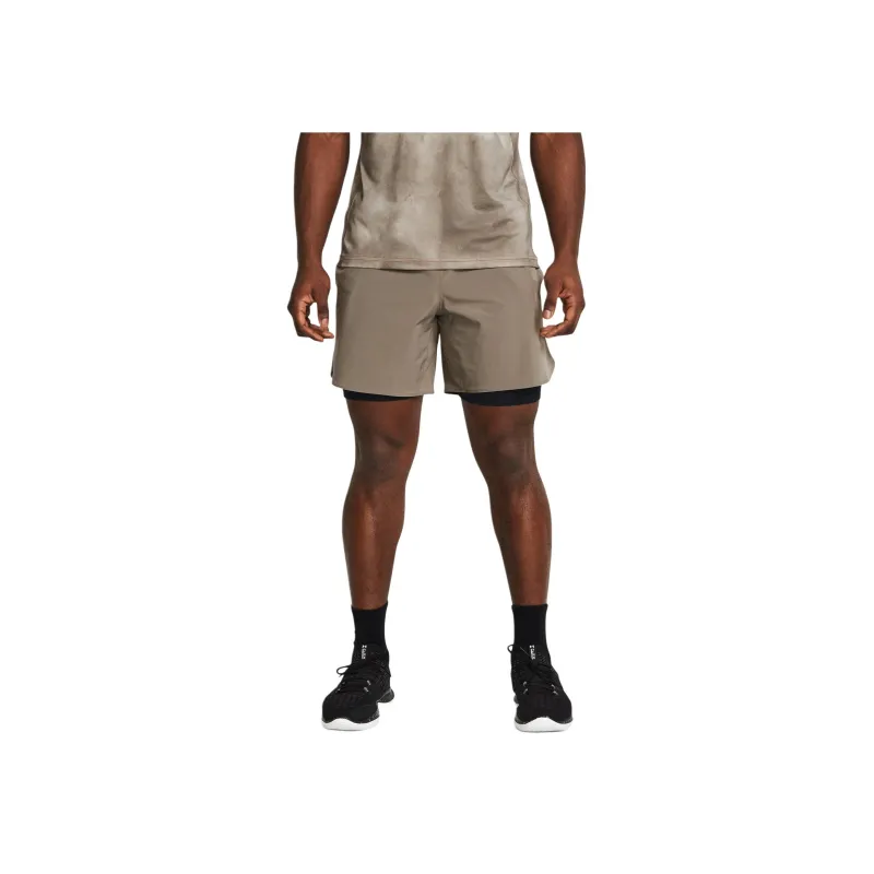 Under Armour Casual Shorts Men's Taupe-0