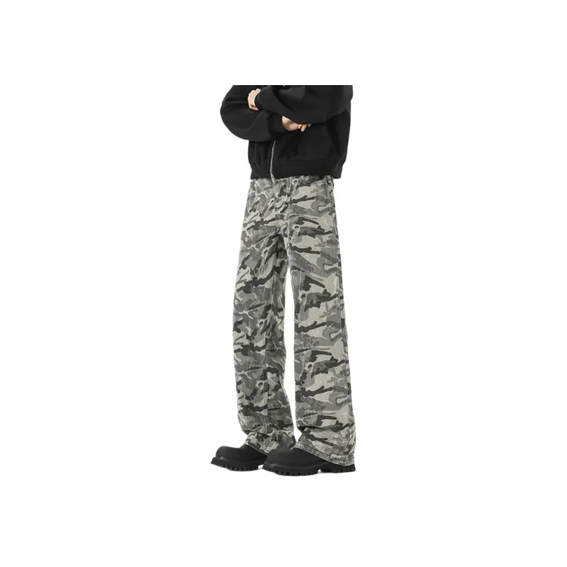 KVIV Jeans Men Camouflage -2