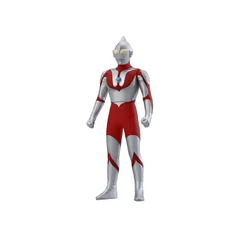 BANDAI Ultraman Tiga Ultraman Doll Soft Vinyl 500 Collection Ultraman Tiga Cero Galaxy Robo Delta Tenshi Hobby Model