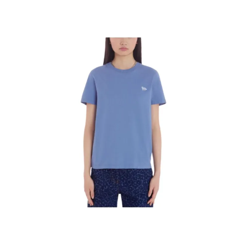 Maison Kitsune Regular T Shirt Women's Blue-2