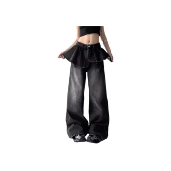 NHZN Jeans Women's Black Gray Color