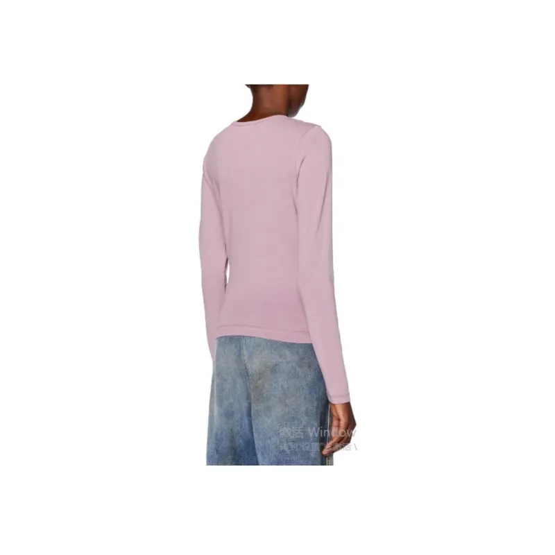 DIESEL SS24 T Shirt Women's Light Purple-1