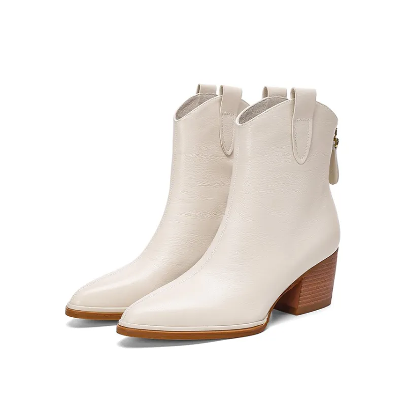 VEDULLAR Ankle Boots 6.2cm Women's Brown-1