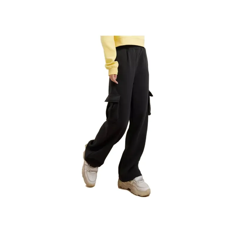 HSTYLE Casual Pants Women's Dark Gray-2