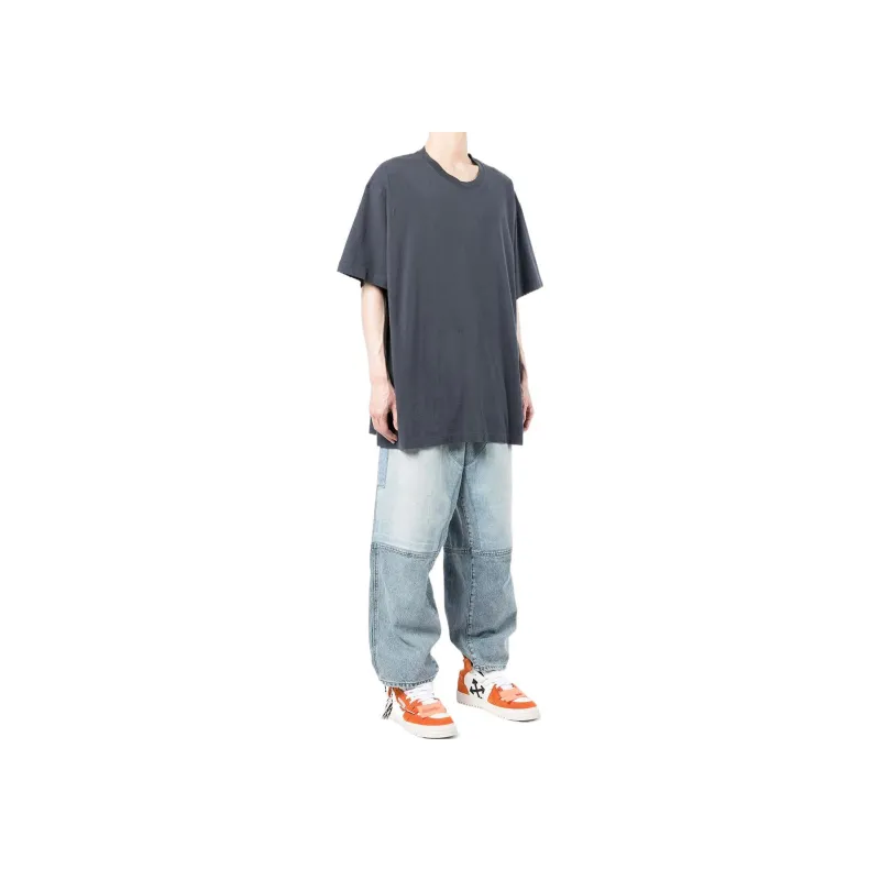OFF WHITE Rubber Diagonals Oversized T Shirt-2