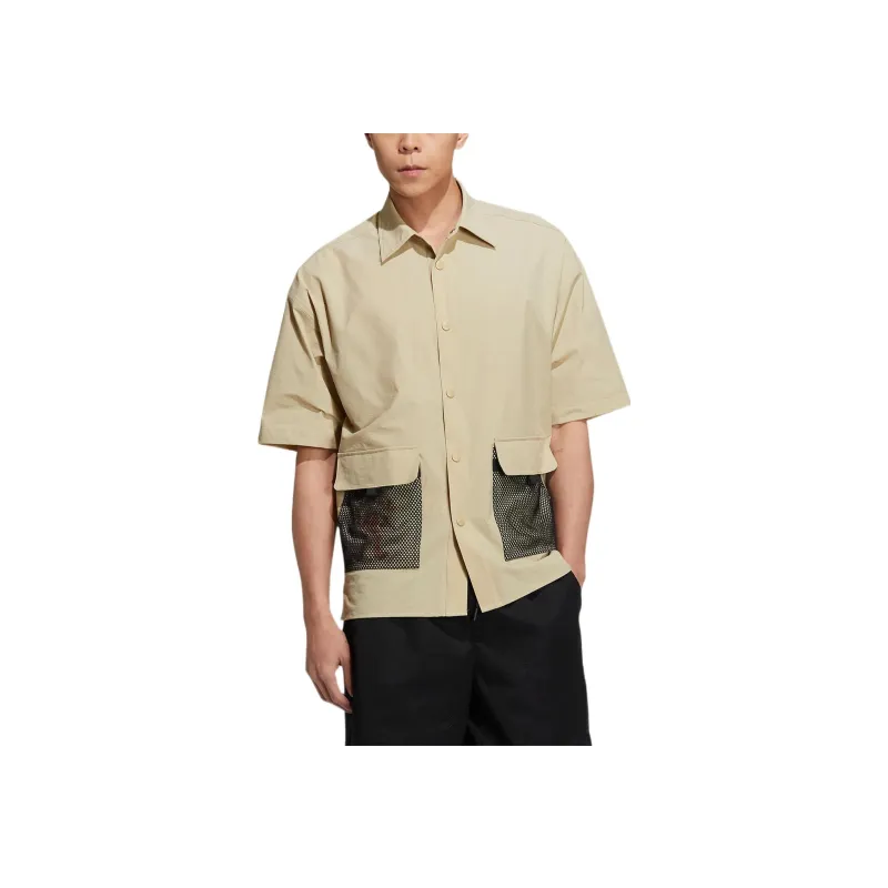 Adidas Originals Shirts Men Beige-3