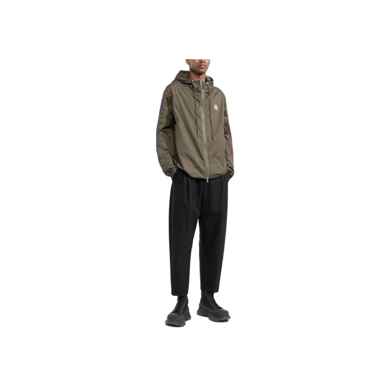 Moncler Jackets Coats Men's Army Green-1