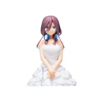 SEGA Miku Nakano The Quintessential Quintuplets Wedding Dress Figure Bonus Gifts 22cm