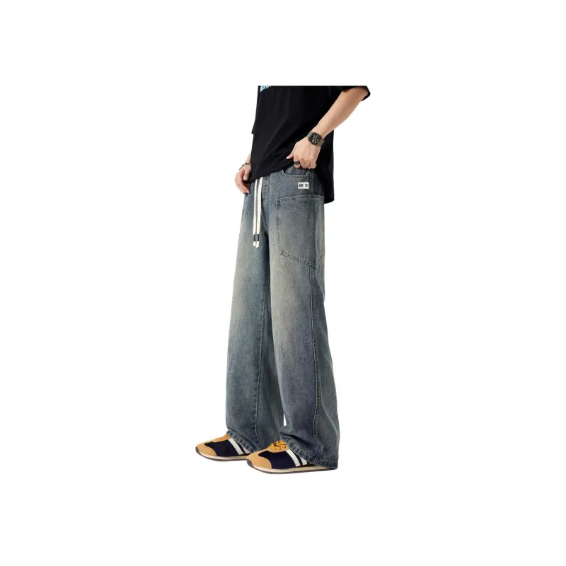 FCB ARCELONA Jeans Unisex Vintage Blue-2