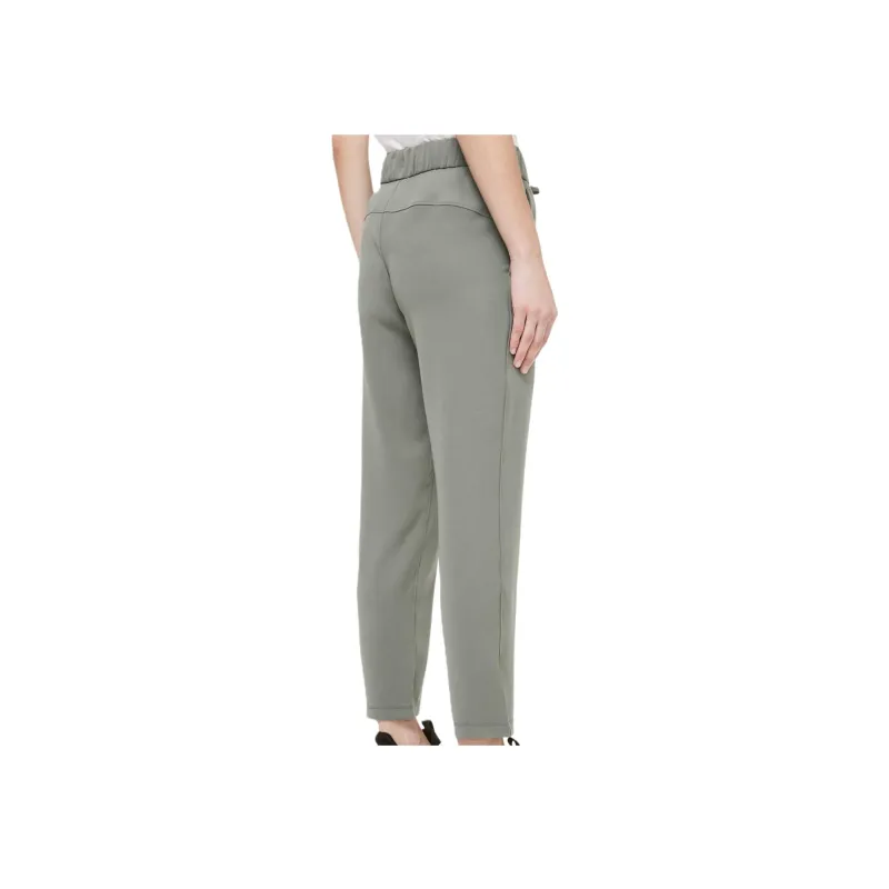 Lululemon On The Fly Casual Pants Women's Green Gray-1