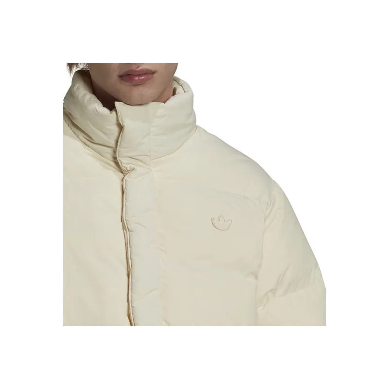 Adidas Originals Clover Series Outfit Down Jacket Men's Ecru-4