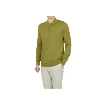 JOHNSTONS OF ELGIN Polo Shirt Men's Green