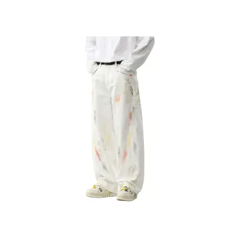 FUERZA Jeans Unisex White