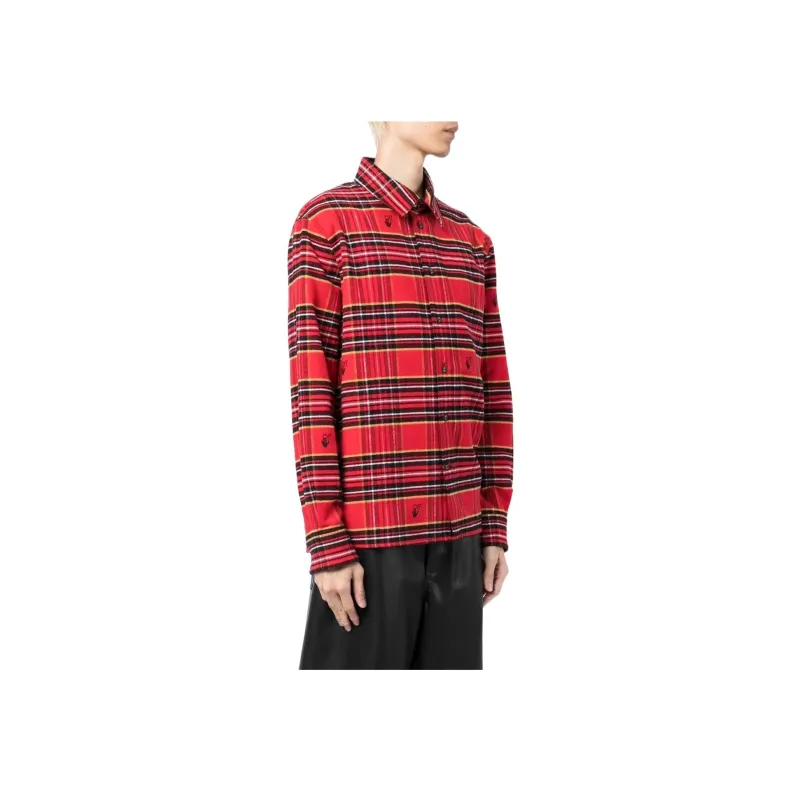 OFF WHITE Shirts Men Red-3