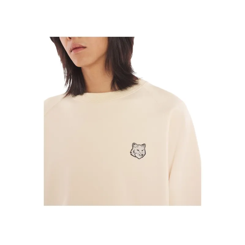 Maison Kitsune Bold Fox Head Patch Oversize Sweatshirt-3