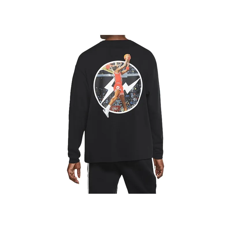 Jordan X Fragment L/S T shirt-2