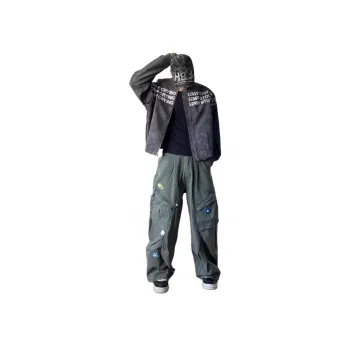 NVRFRGT Cargo Pants Unisex Green
