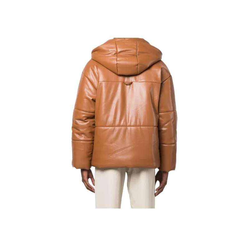 NANUSHKA Hide Faux-leather Hooded Jacket-2
