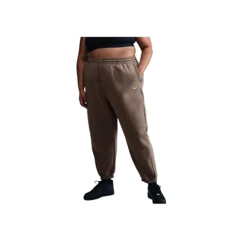 Nike Sportswear Phoenix FleeceSwoosh Knitted Sports Pants Women's Brown