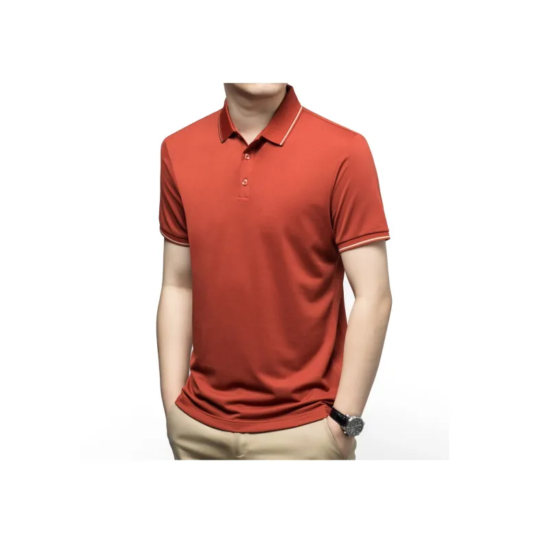 H YXIANG Polo Shirts Men-25