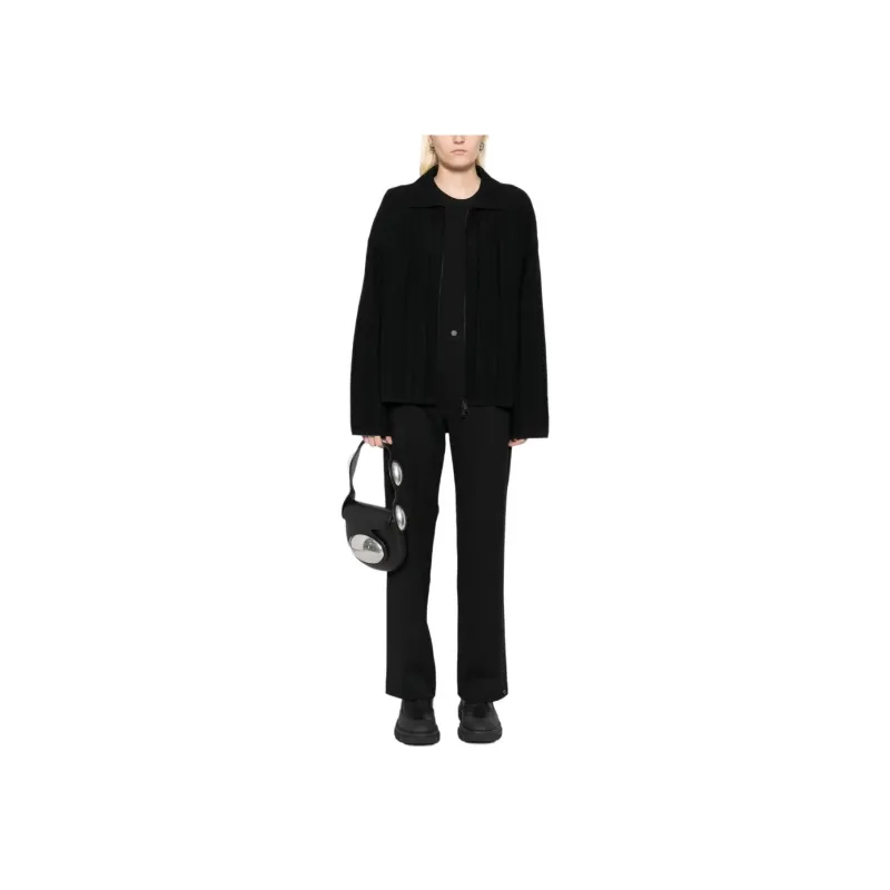 TEAM WANG FW24 CHOICES Collection Casual Pants Unisex Black-3