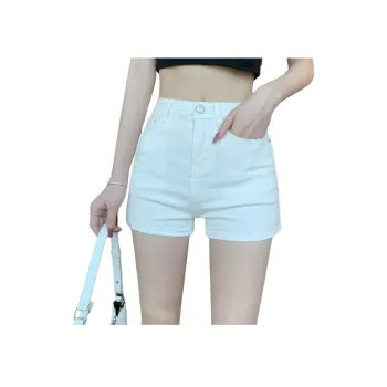 Concubine Zhu Denim Shorts Women's White