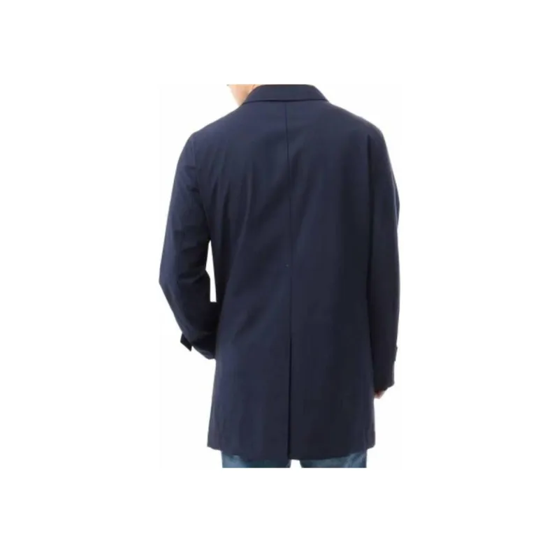 HUGO BOSS Trench Coats Men Navy Blue-4