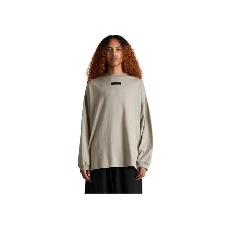 Fear Of God Essentials Logo patch Cotton Sweatshirt-3