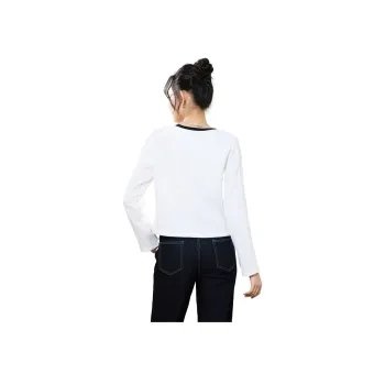 SMEN T Shirts Women's White