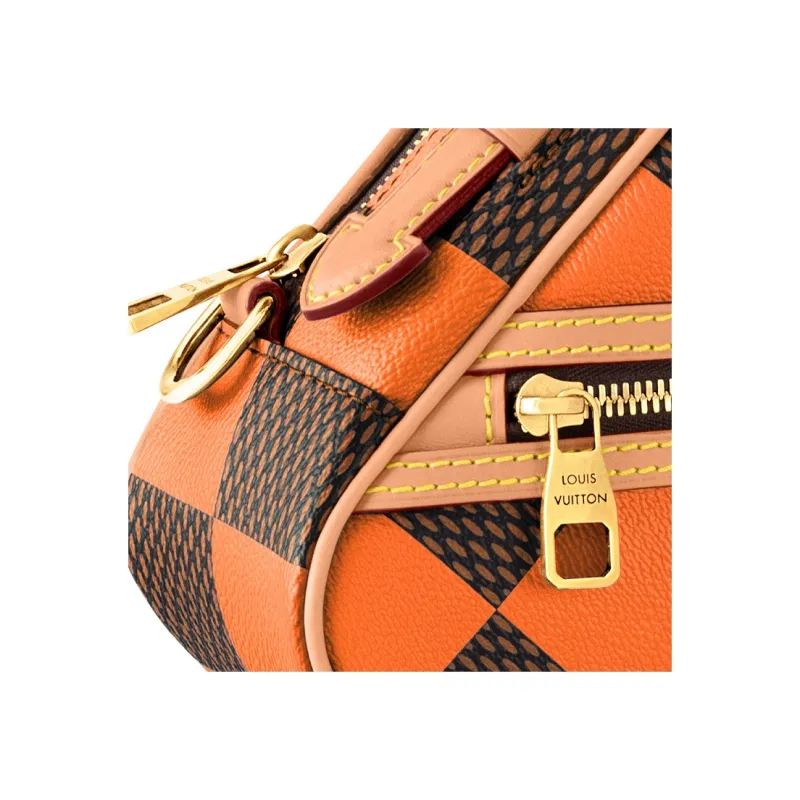 LOUIS VUITTON Chess Messenger Bag Damier Pop Orange-4