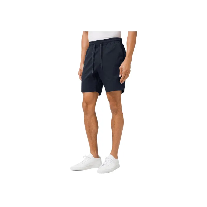 Lululemon Bowline Casual Shorts Men's Classic Navy Blue-0
