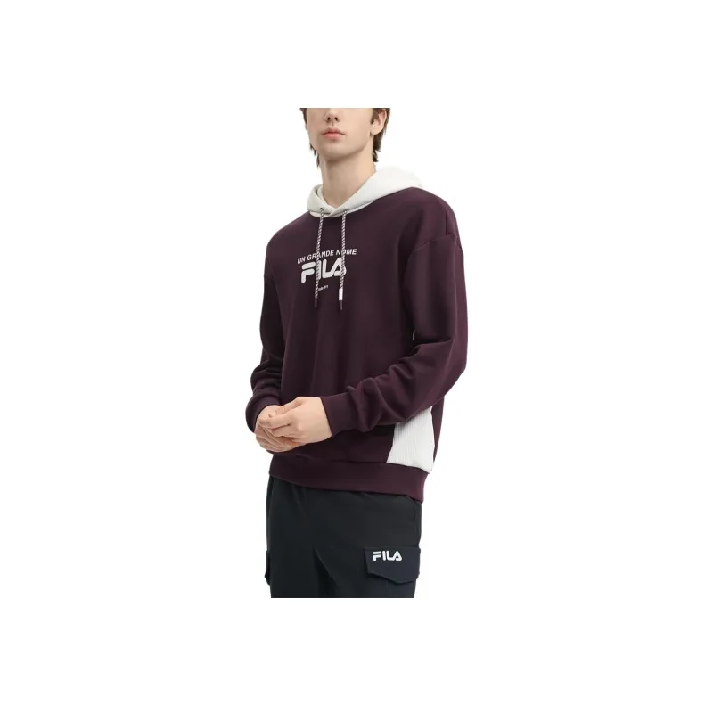 FILA ORIGINALE Sweatshirt Men's Tree Port Burgundy-2