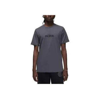 Jordan PSG T Shirts Men Dark Gray